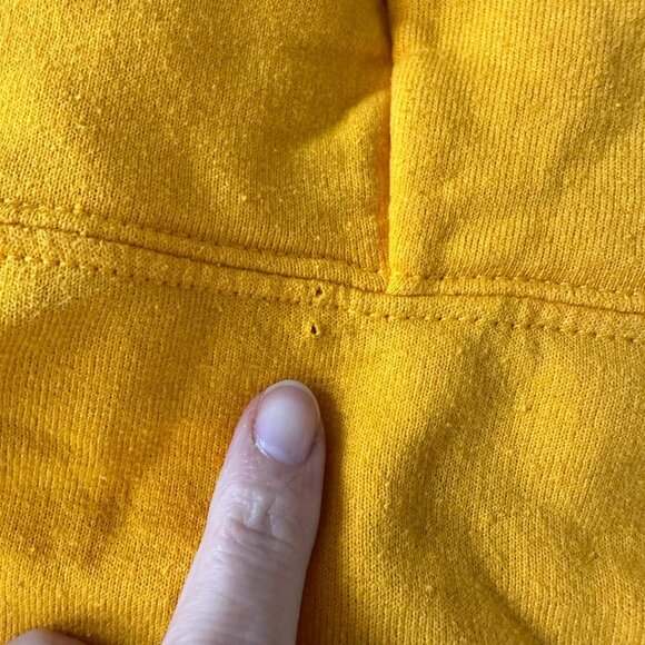 Neff Yellow Hoodie With Mickey Mouse Print - Picture 5 of 11